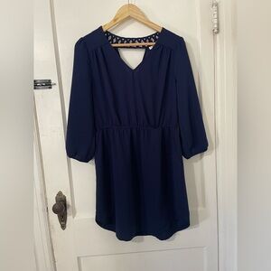 4/$20!  Navy Blue Women's Dress